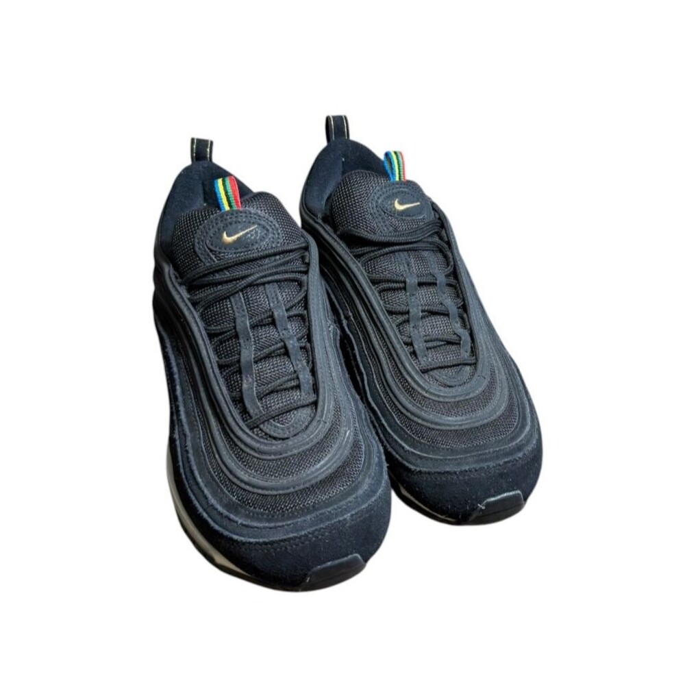 Nike Air Max 97 QS Olympic Rings-Black Shoes Mens Size 10.5 Sneakers CI3708-001